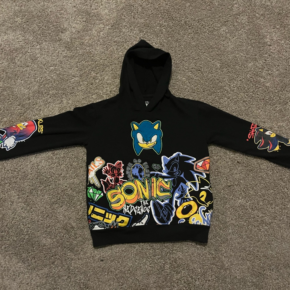 Sonic the Hedgehog Kids Jacket - Black